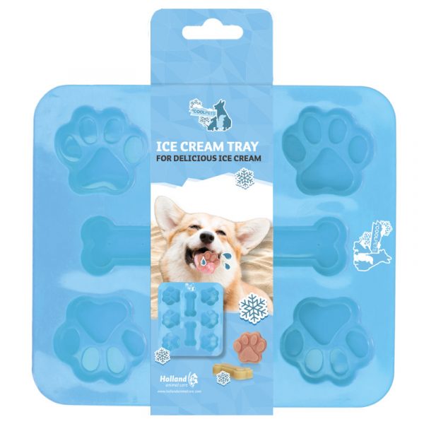 Cool-Pets Eisform fuer Hundeeis formen, von Holland Animal Care. Ice Cream Tray for delicious Ice Cream