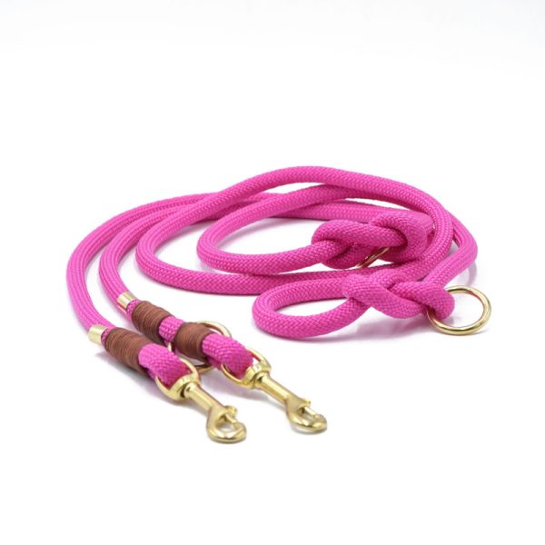 Milonko Tauleine Fuchsia mit Leder